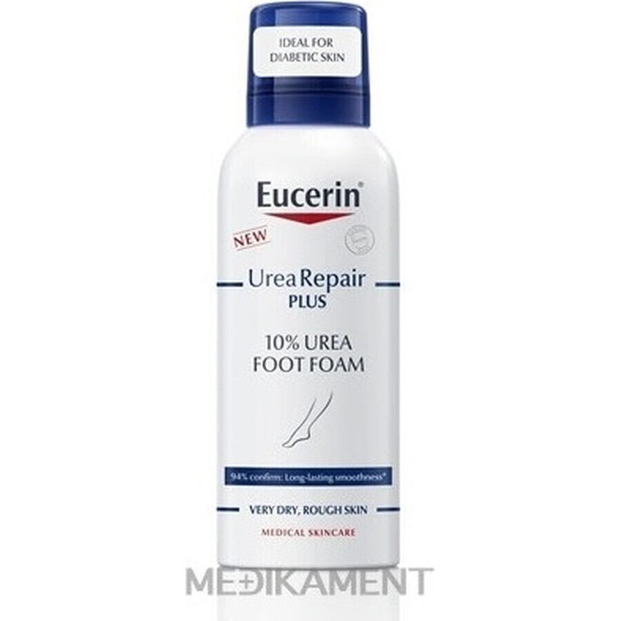 Eucerin UreaRepair PLUS Spumă pentru picioare 1×150 ml, spumă pentru picioare