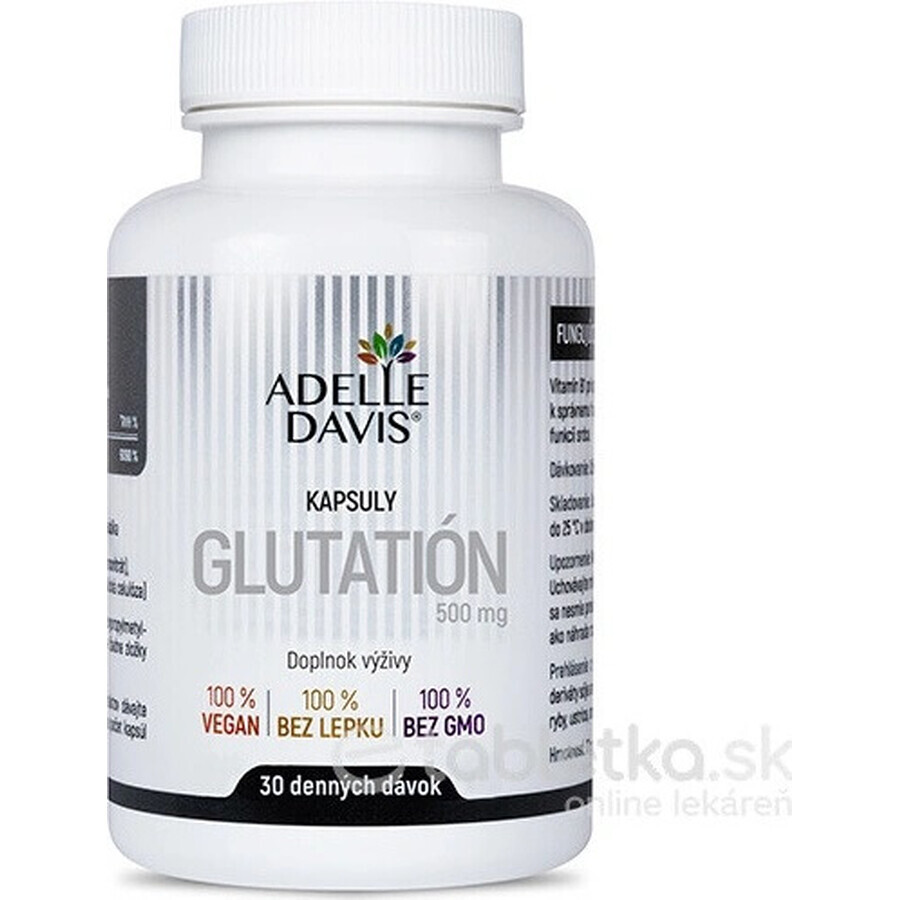 Adelle Davis GLUTATION 1×60 st, cps (30 dagelijkse doses)