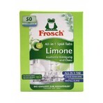 Frosch ECO Dishwasher tablets all in 1 Lemon 1×50 pcs, dishwasher tablets