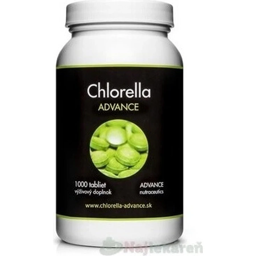 ADVANCE Chlorella BIO 1000 tbl. 1×1000 tbl, voedingssupplement