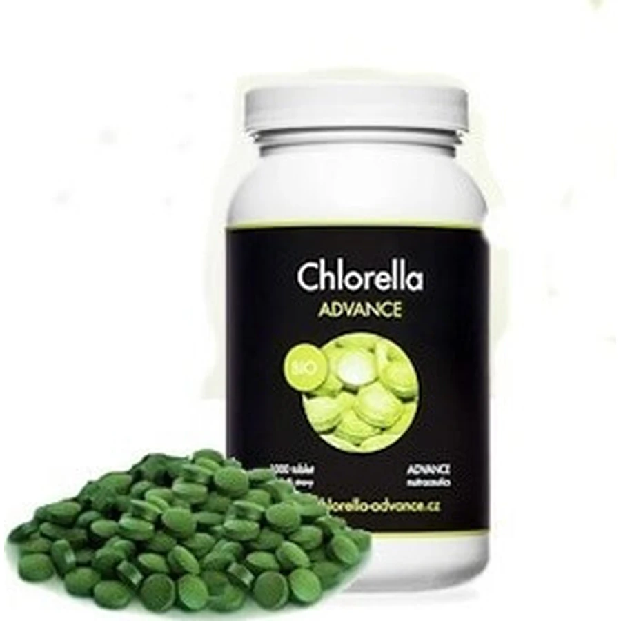 ADVANCE Chlorella BIO 1000 tbl. 1×1000 tbl, voedingssupplement