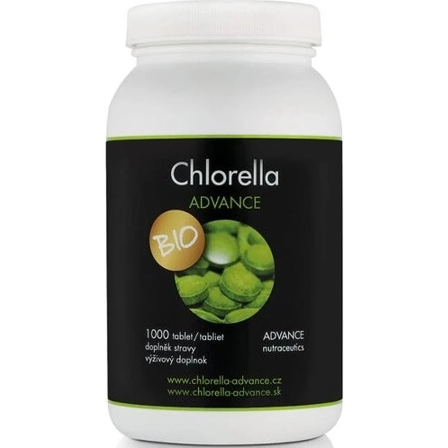 ADVANCE Chlorella BIO 1000 tbl. 1×1000 tbl, voedingssupplement