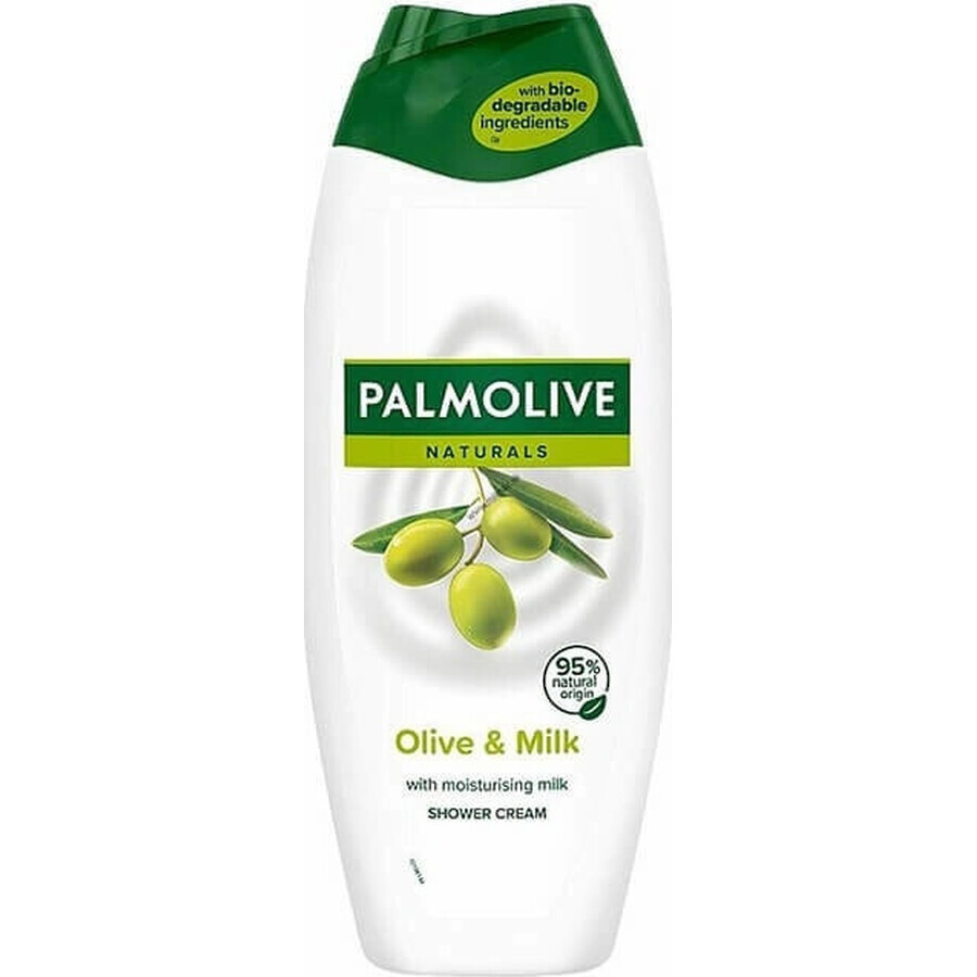 Duschgel Palmolive Nat.Olive Milk 1×250 ml, feuchtigkeitsspendend und pflegend für die Haut