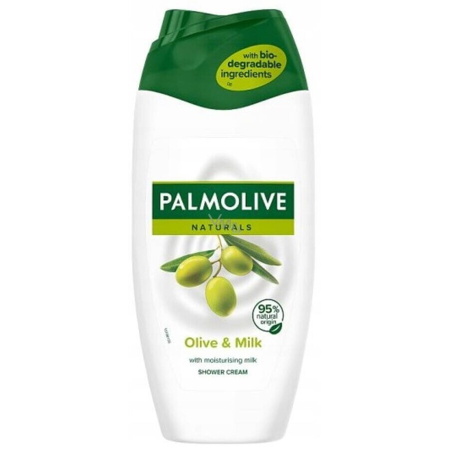 Duschgel Palmolive Nat.Olive Milk 1×250 ml, feuchtigkeitsspendend und pflegend für die Haut