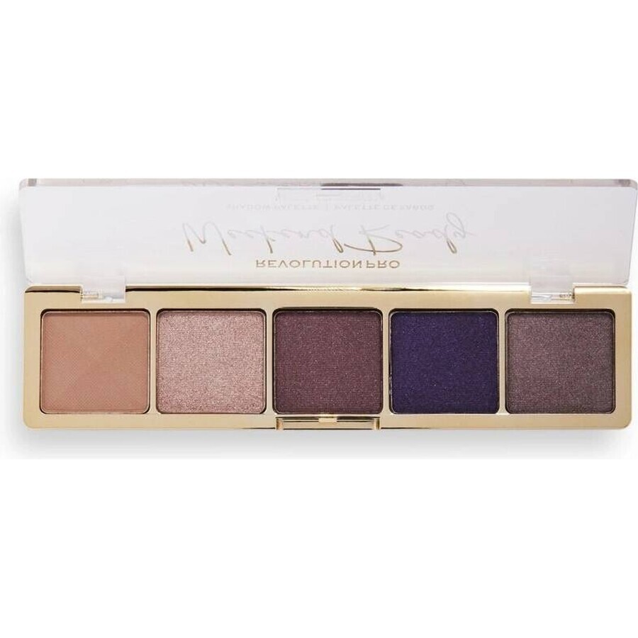 Revolution PRO, Glam Palette Weekend Ready Purple, palette d'ombres à paupières 1×5,50 g, palette d'ombres à paupières