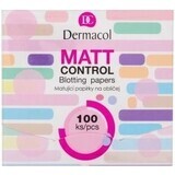 Dermacol matteringspapier Matte Control 1×100 st, matteringspapier