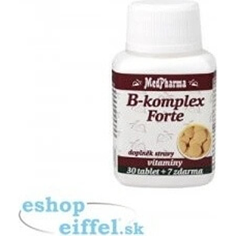 MedPharma B-complex Forte 1×37 tbl, supliment alimentar