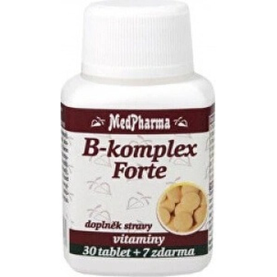 MedPharma B-complex Forte 1×37 tbl, supliment alimentar