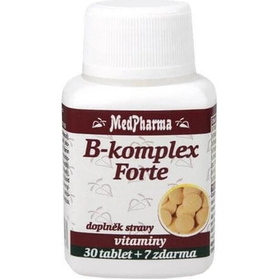 MedPharma B-complex Forte 1×37 tbl, supliment alimentar