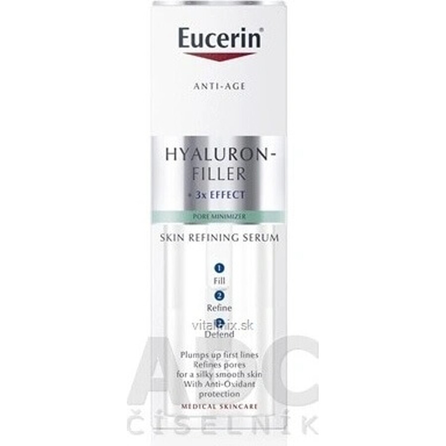 Eucerin HYALURON-FILLER Skin Refiner SERUM 1×30 ml, anti-aging, refining serum