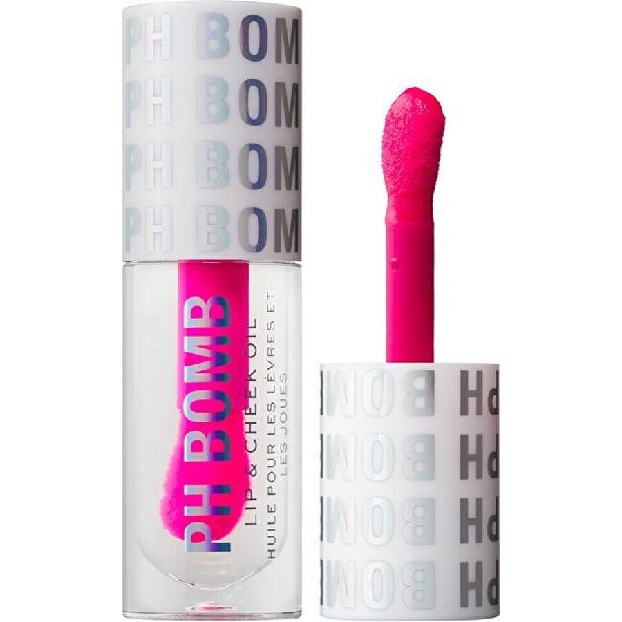 Revolution, PH Bomb Lip & Cheek Oil Universal 1×4,5 ml, lucidalabbra