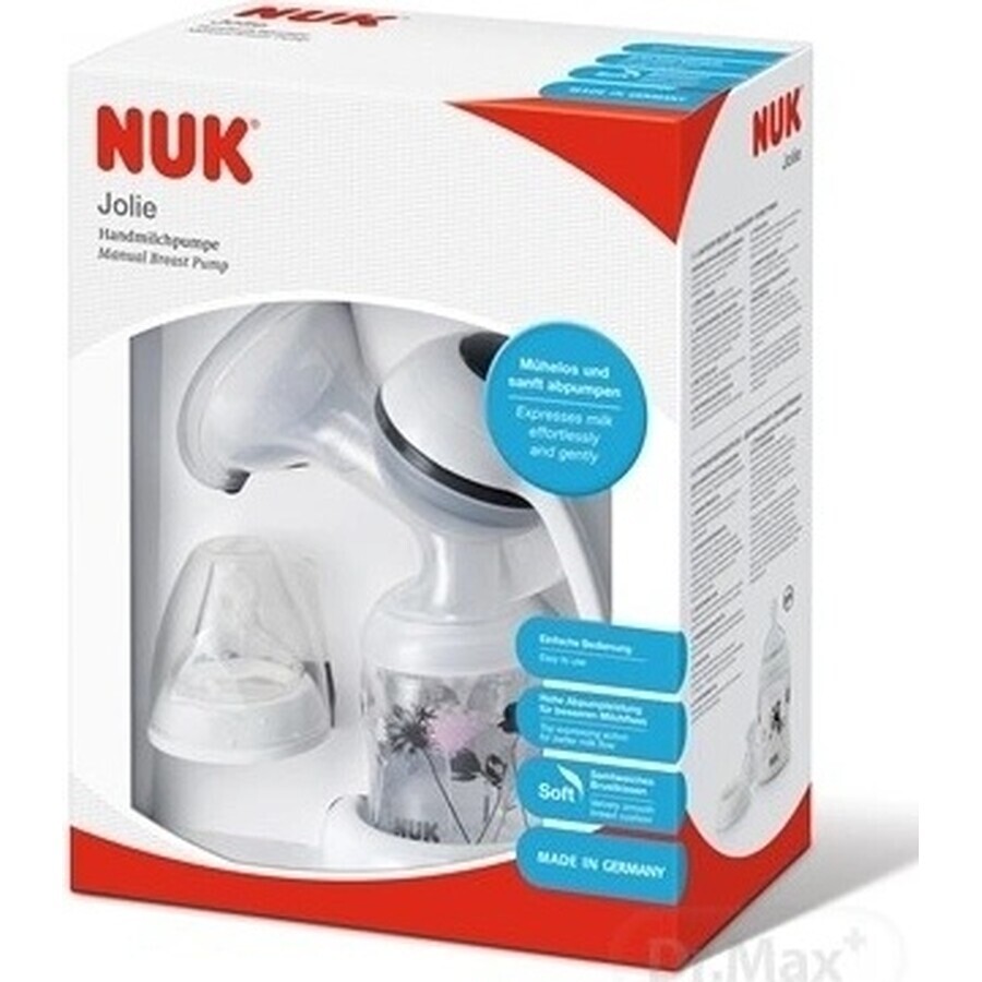 NUK JOLIE Handmilchpumpe 1×1 Set, Handmilchpumpe