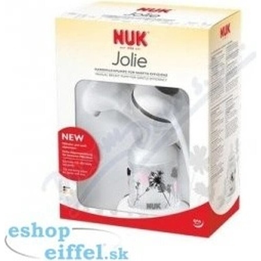 NUK JOLIE Handmilchpumpe 1×1 Set, Handmilchpumpe