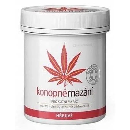 Hemp warming lubricant 1×250 ml, massage preparation