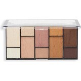 Revolution, Reloaded Dimension Shadow Palette Neutral Charm, paletă de farduri de ochi 1×24,50 g , paletă de farduri de ochi