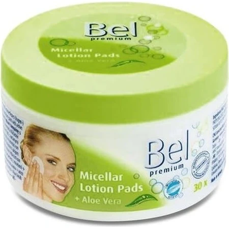 Bel Lotion Pads Aloe Vera 1×30 buc, tampoane de bumbac umede