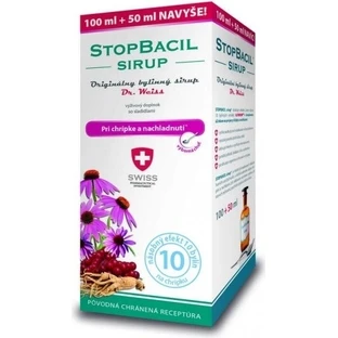 STOPBACIL Medical Syrop na kaszel Dr Weiss 1×150 ml, syrop na kaszel