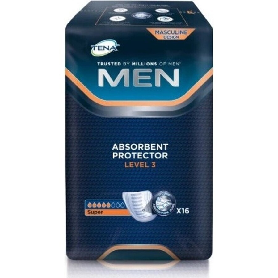 TENA Men Level 3 1×16 incontinence pads for men