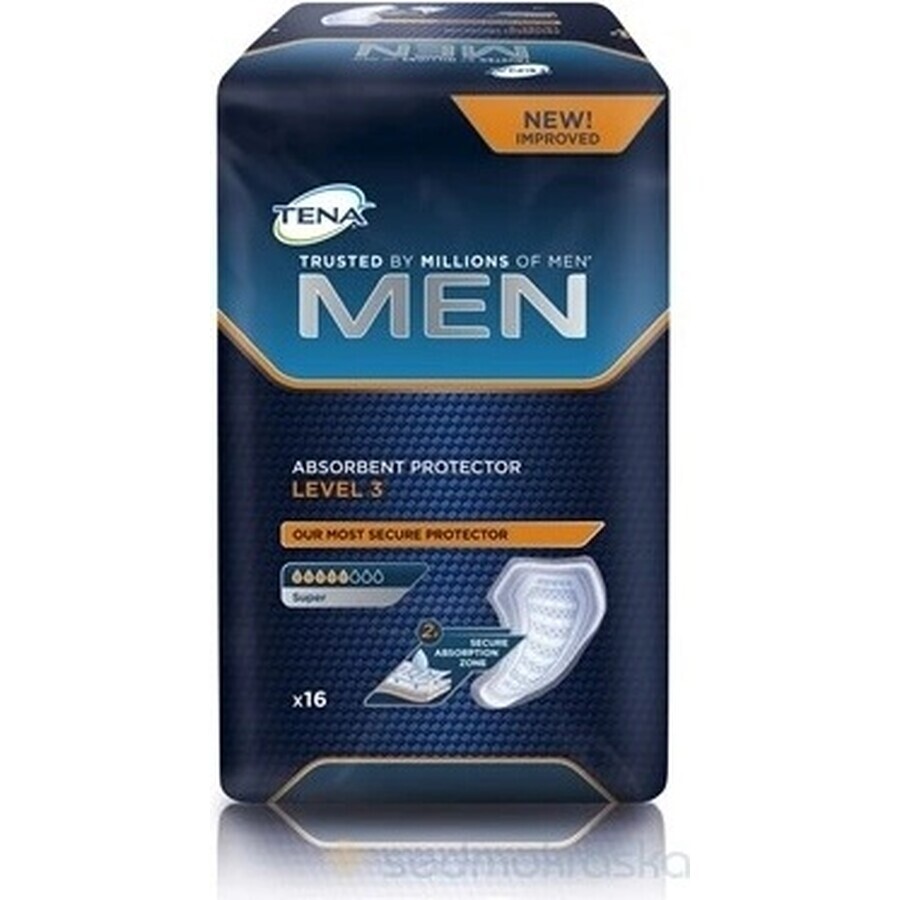 TENA Men Level 3 1×16 incontinence pads for men