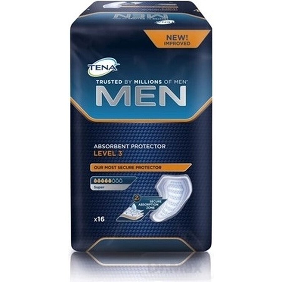 TENA Men Level 3 1×16 incontinence pads for men