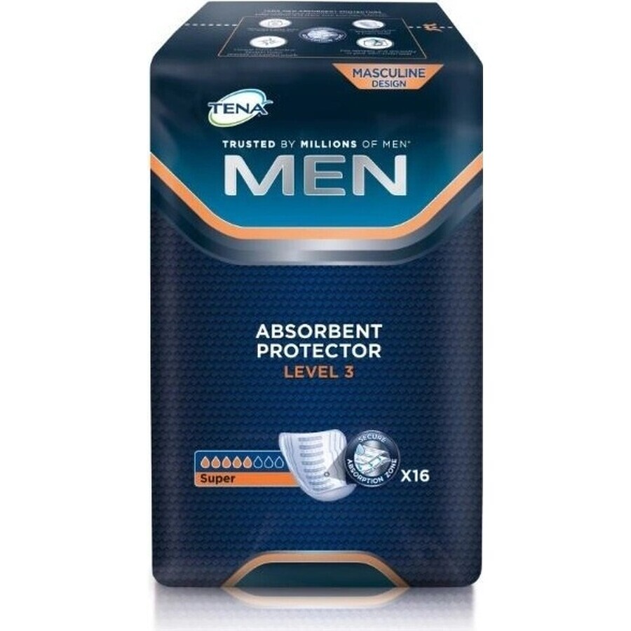 TENA Men Level 3 1×16 incontinence pads for men