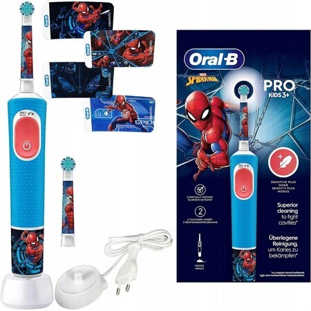 Oral B EK Pro Junior 3+ Spiderman 1×1 brosse à dents électrique