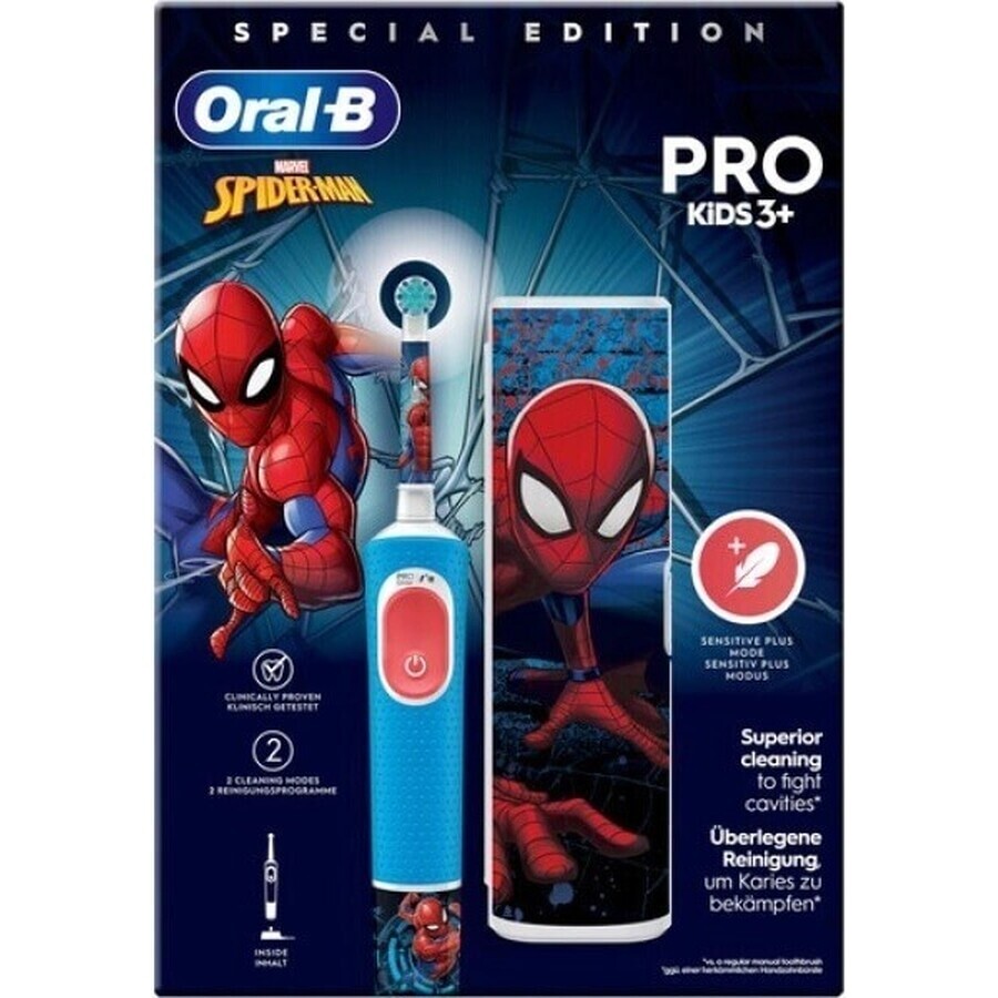 Oral B EK Pro Junior 3+ Spiderman 1×1 brosse à dents électrique