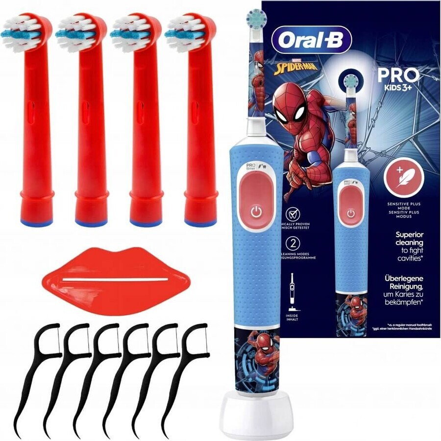 Oral B EK Pro Junior 3+ Spiderman 1×1 brosse à dents électrique