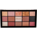 Revolution, Re-Loaded Basic Mattes, paleta de sombras de ojos 1×16,50 g, paleta de sombras de ojos