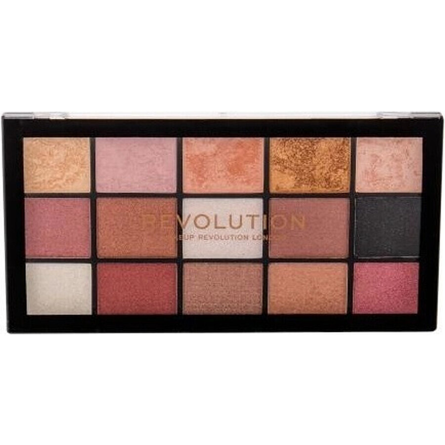 Revolution, Re-Loaded Basic Mattes, paleta de sombras de ojos 1×16,50 g, paleta de sombras de ojos