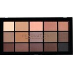 Revolution, Re-Loaded Basic Mattes, paleta de sombras de ojos 1×16,50 g, paleta de sombras de ojos