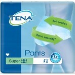 TENA PANTS SUPER LARGE 1×12 pcs, elastic absorbent briefs, absorption 2010 ml, hip circumference 100-135 cm