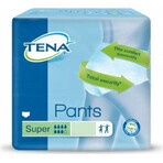 TENA PANTS SUPER LARGE 1×12 pcs, elastic absorbent briefs, absorption 2010 ml, hip circumference 100-135 cm