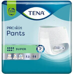 TENA PANTS SUPER LARGE 1×12 pcs, elastic absorbent briefs, absorption 2010 ml, hip circumference 100-135 cm