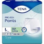 TENA PANTS SUPER LARGE 1×12 pcs, elastic absorbent briefs, absorption 2010 ml, hip circumference 100-135 cm