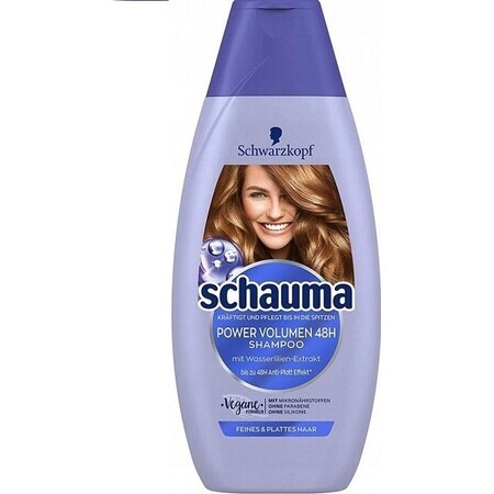 Schauma Power Volume Shampoo 48H 1×400 ml 1×400 ml, shampoo