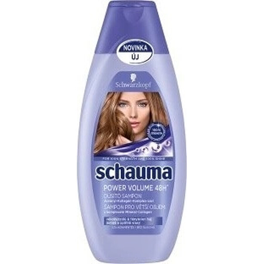 Schauma Power Volume Shampoo 48H 1×400 ml 1×400 ml, shampoo