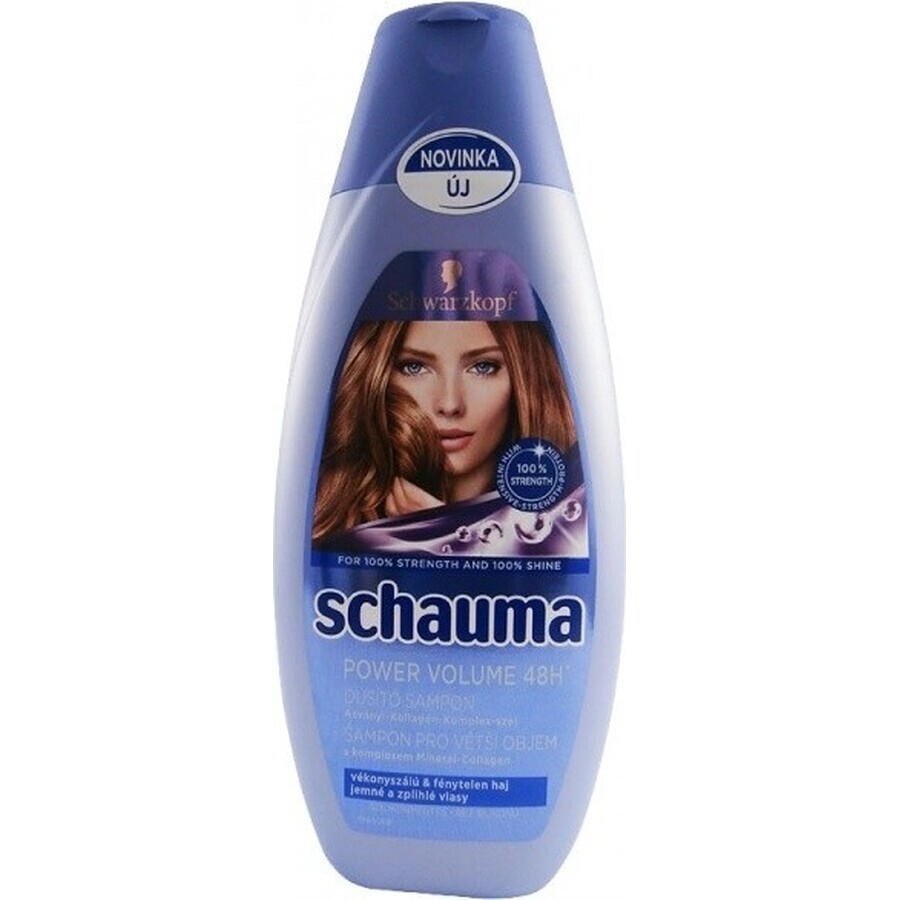 Schauma Power Volume Shampoo 48H 1×400 ml 1×400 ml, shampoo