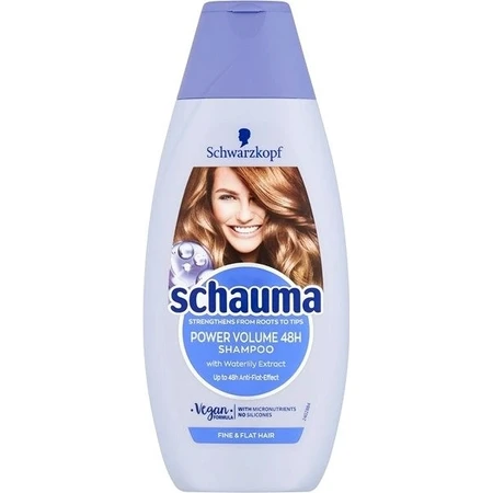 Schauma Power Volume Shampoo 48H 1×400 ml 1×400 ml, shampoo