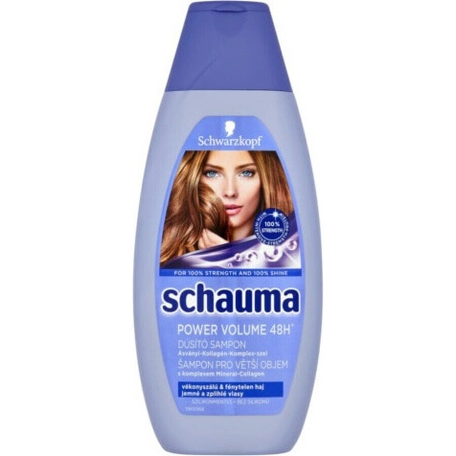 Schauma Power Volume Shampoo 48H 1×400 ml 1×400 ml, shampoo