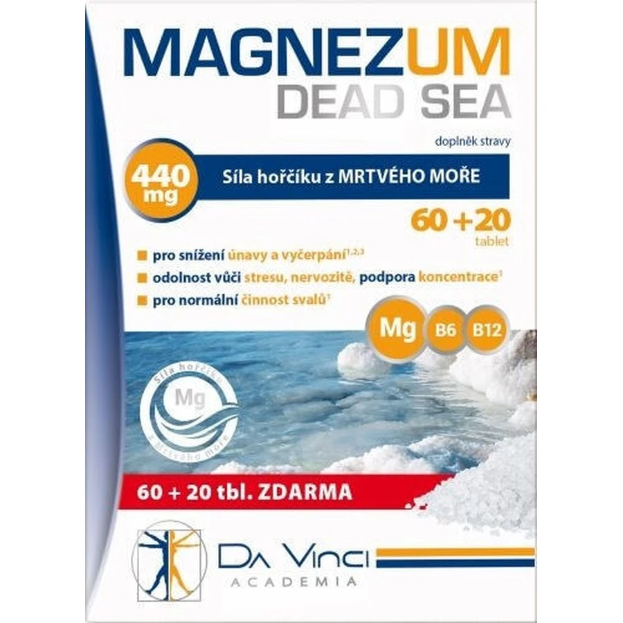 MAGNESIUM DEAD SEA - DA VINCI 1×80 tbl