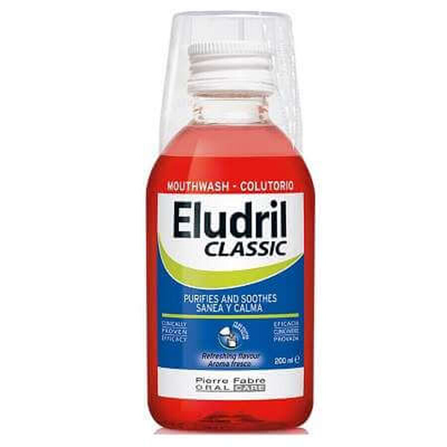 Collutorio con clorexidina, 200ml, Eludril