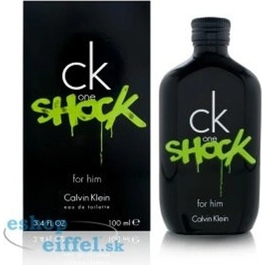 Calvin Klein One Shock For Him Edt 100ml 1×100 ml 1×100 ml, Eau de Toilette