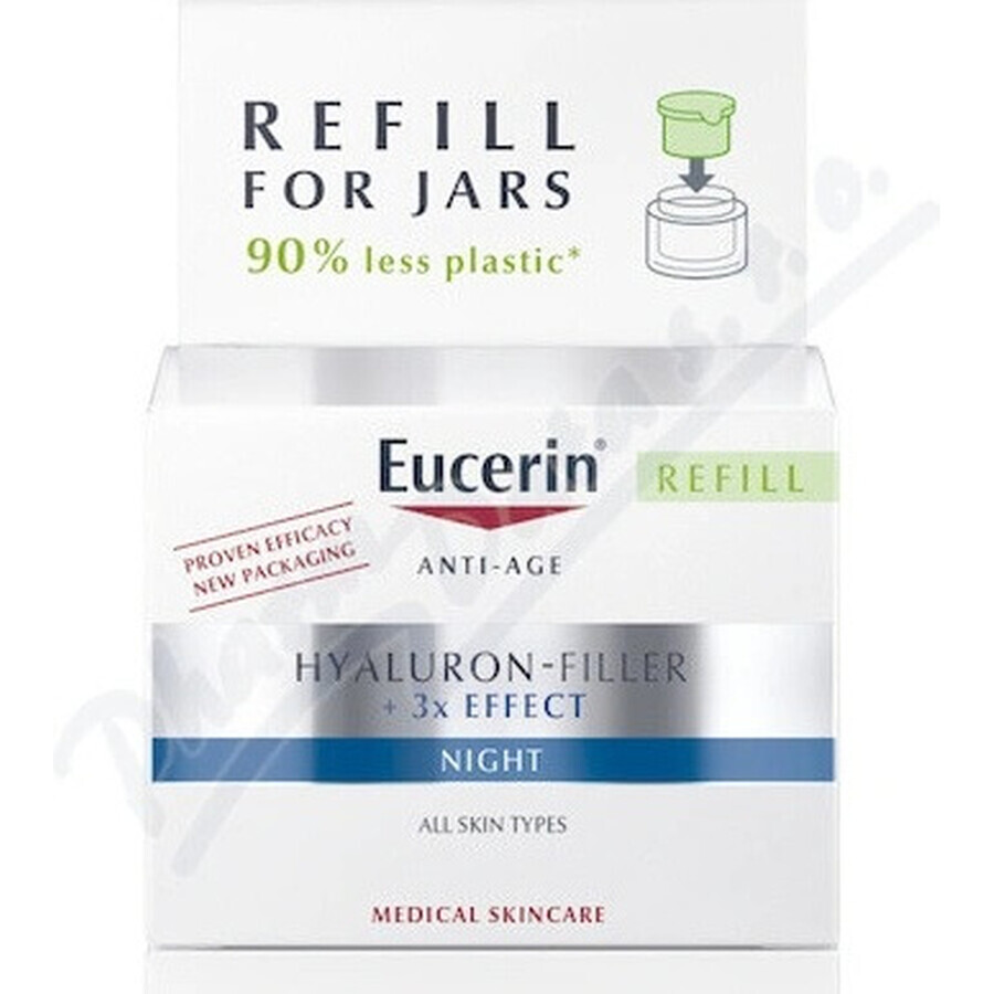 Eucerin HYALURON-FILLER+3xEFFECT Night Cream REFILL 1×50 ml