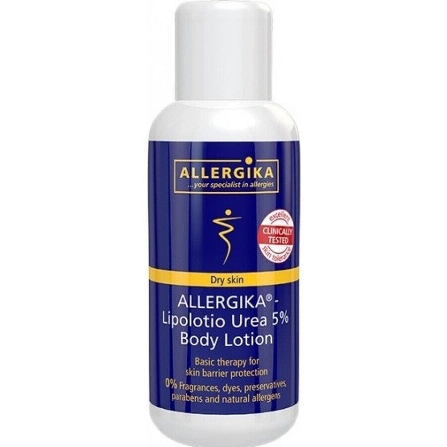 ALLERGIKA Lipolotio urea 5% 1×200 ml, crème pour peaux atopiques