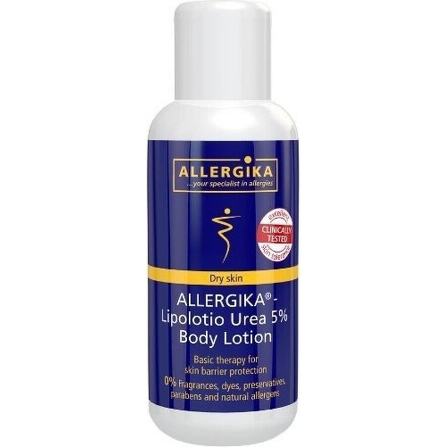 ALLERGIKA Lipolotio urea 5% 1×200 ml, crème pour peaux atopiques