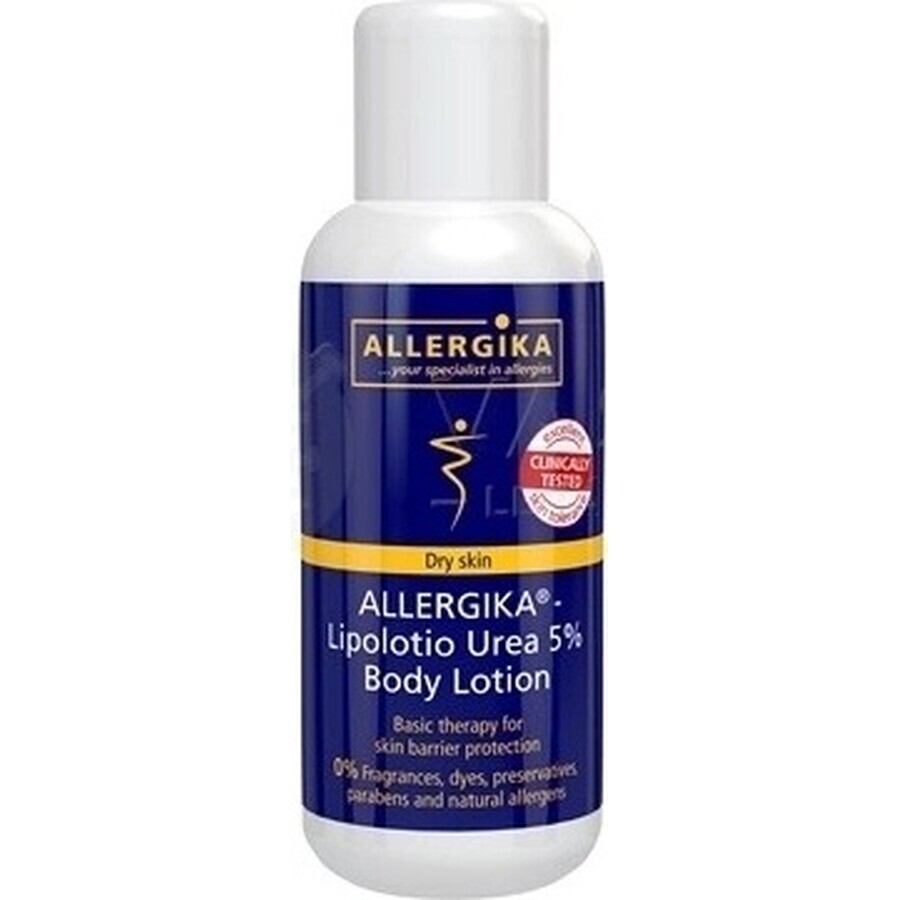 ALLERGIKA Lipolotio urea 5% 1×200 ml, crème pour peaux atopiques