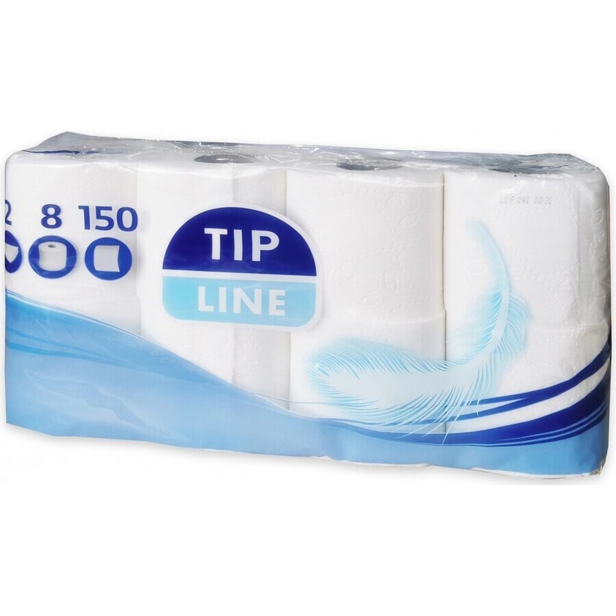 Type Line Toilet Tiss Tissue 8x150utr. 2vr. 2 pcs. 1×8, Toilet Tissue 2 ply