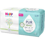 HiPP Babysanft Salviette detergenti morbide e pure 3 x 48 pezzi 3×48 pezzi 3×48 pezzi, salviette umidificate