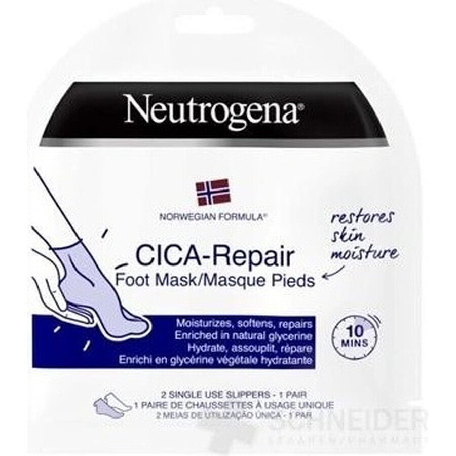 NEUTROGENA NR CICA voetmasker 1x1 paar